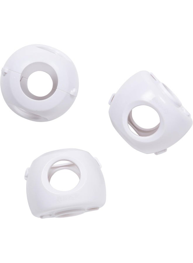Safety 1st Parent Grip Door Knob Covers, White, One Size (Pack of 3) - Image 5
