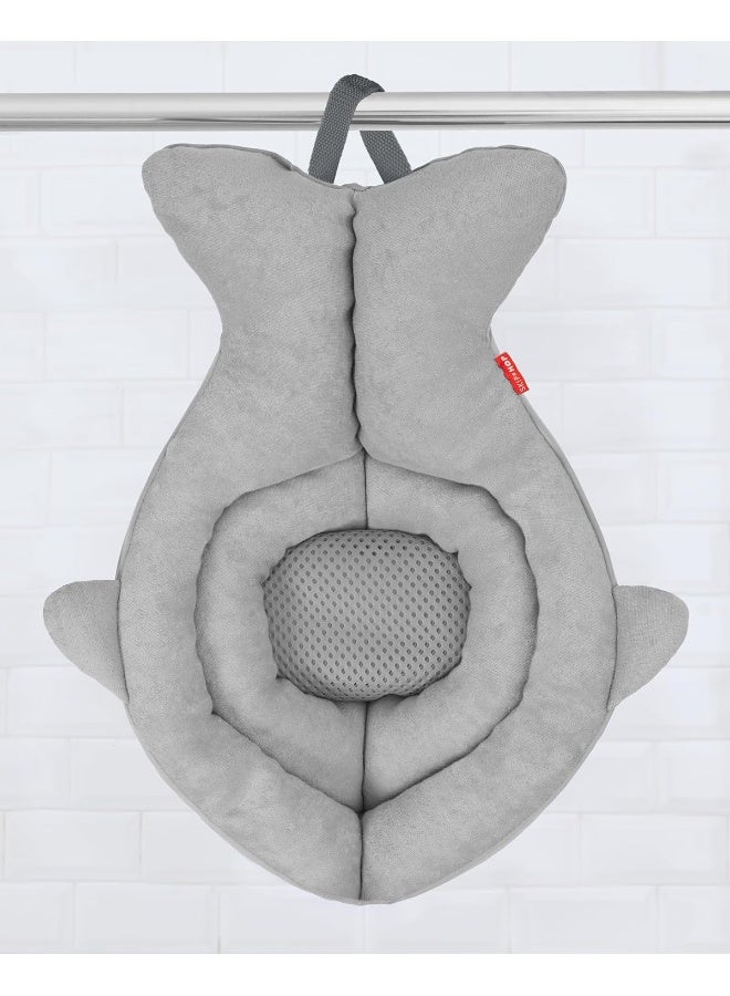 سكيب هوب حوض استحمام الأطفال الناعم من سكيب هوب، موبي، رمادي - Image 2