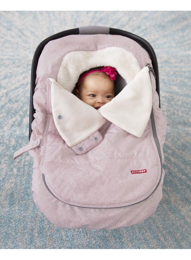 سكيب هوب غطاء مقعد السيارة الشتوي من سكيب هوب، للتنزه والذهاب، وردي هذر - Image 4