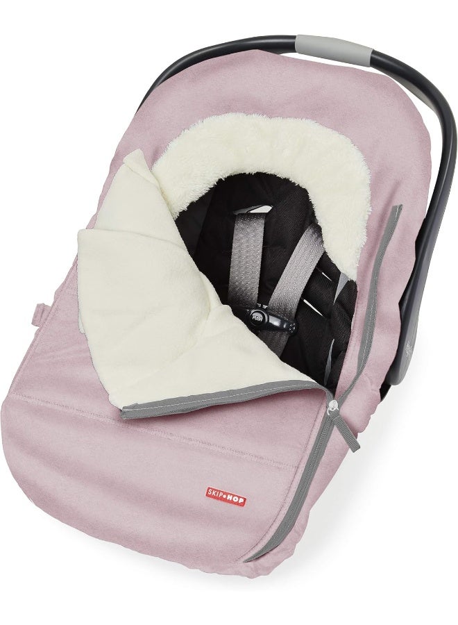 سكيب هوب غطاء مقعد السيارة الشتوي من سكيب هوب، للتنزه والذهاب، وردي هذر - Image 5