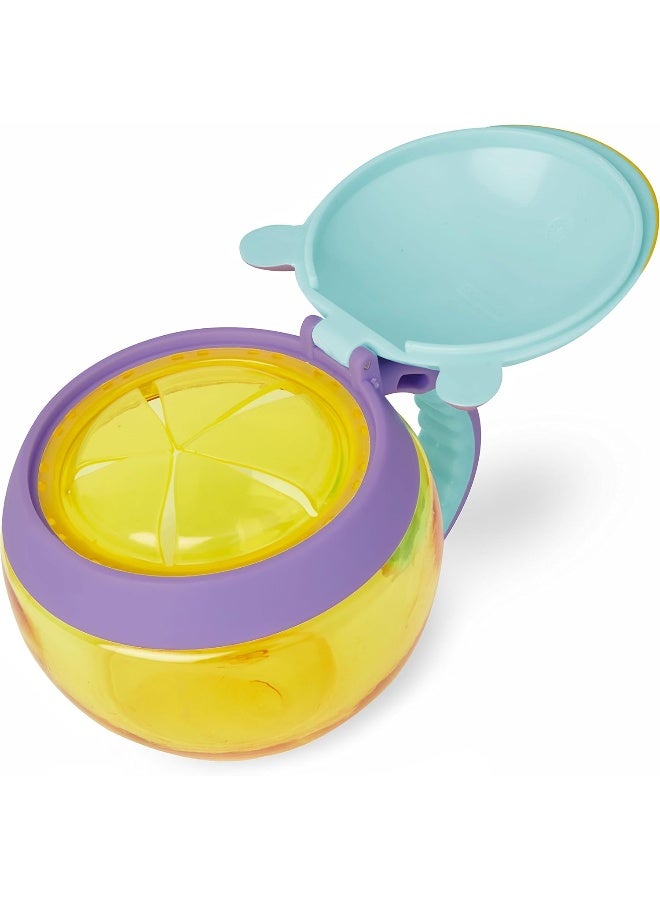 سكيب هوب Skip Hop Zoo Toddler Snack Cup, Eureka Unicorn - Image 2