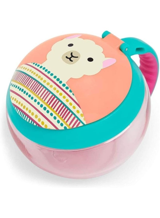 سكيب هوب Skip Hop Zoo Snack Cup Llama - Image 1