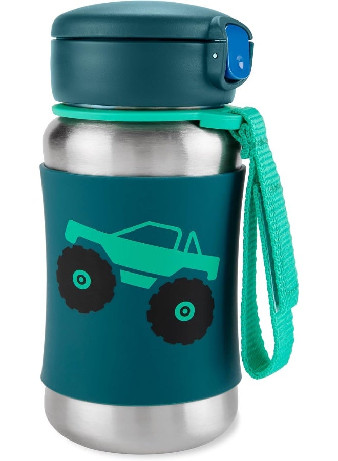 سكيب هوب زجاجة ماء للأطفال من ستينلس ستيل مع قشة من سكيب هوب سبارك ستايل - Image 1