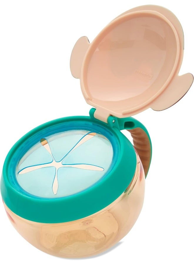 سكيب هوب حاوية وجبات خفيفة من سكيب هوب للأطفال، كوب وجبة خفيفة، كلب بوج - Image 2