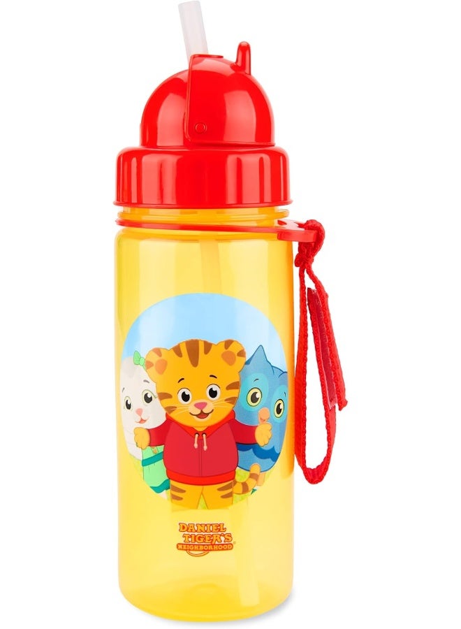 سكيب هوب كوب شرب للأطفال من سكيب هوب بالتعاون مع دانيال تايجر مع قشة، أصدقاء العربة - Image 1