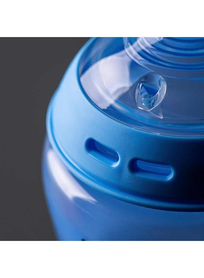 تومي تيبي زجاجات تومي تيبي الأقرب إلى الطبيعة للأطفال، أصدقاء الغابة | مثل الثدي، صمام مضاد للمغص (9 أونصات، 3 قطع) - Image 5