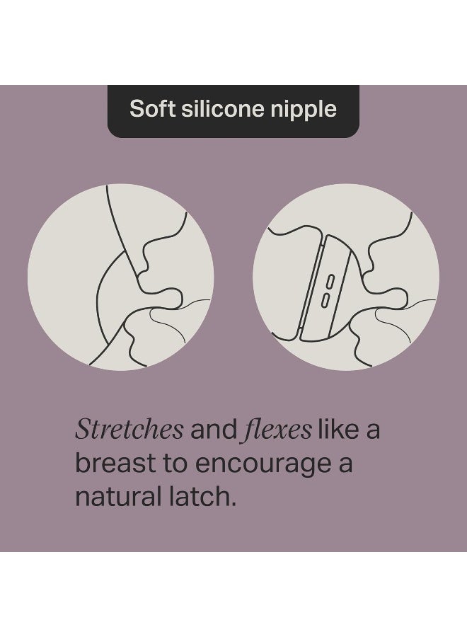 تومي تيبي زجاجات تومي تيبي للأطفال، زجاجة متقدمة مضادة للمغص بحجم 5 أونص، 0 شهر فما فوق، ذاتية التعقيم، أساسيات تغذية الأطفال، عبوة من 4 - Image 4