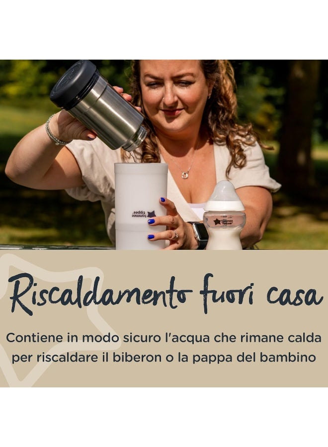 تومي تيبي زجاجة طعام وسخان طعام للسفر من تومي تيبي كلوزر تو ناتشر - Image 3