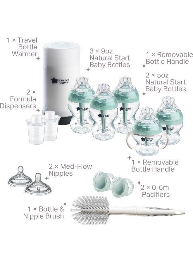 تومي تيبي طقم زجاجات تومي تيبي المتقدمة المضادة للمغص جاهز للطفل - Image 2