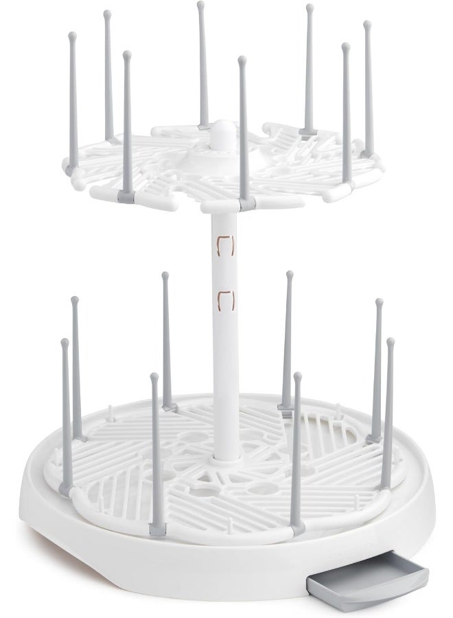 مونشكين Munchkin® High Capacity Drying Rack for Baby Bottles and Accessories, White - Image 1