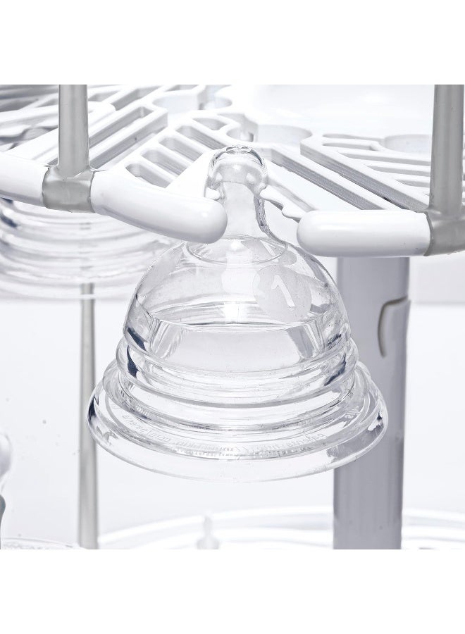 مونشكين Munchkin® High Capacity Drying Rack for Baby Bottles and Accessories, White - Image 5