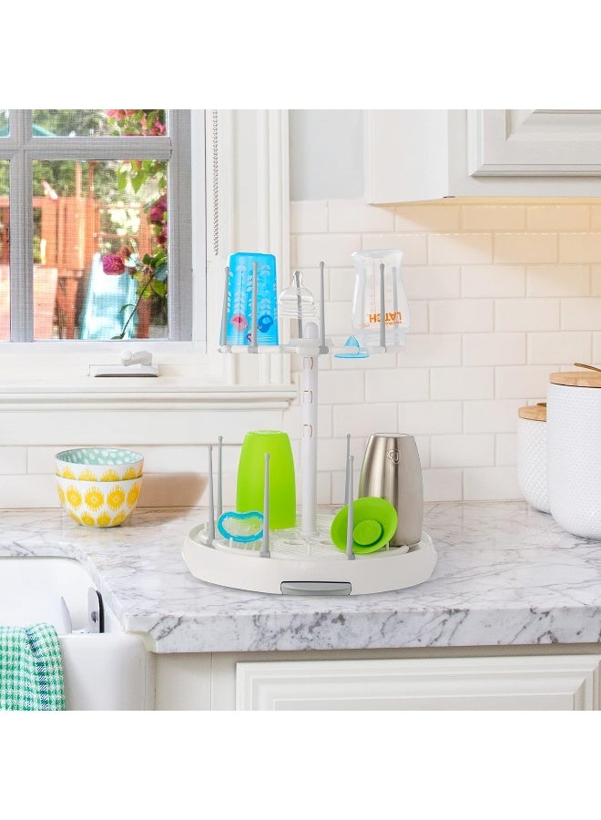 مونشكين Munchkin® High Capacity Drying Rack for Baby Bottles and Accessories, White - Image 3