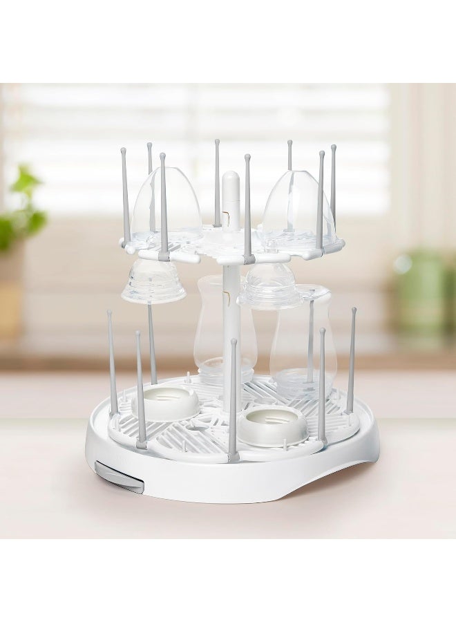مونشكين Munchkin® High Capacity Drying Rack for Baby Bottles and Accessories, White - Image 2