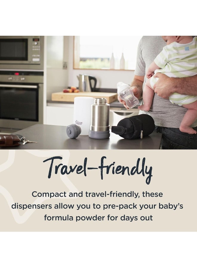 تومي تيبي حافظة مسحوق الحليب تومي تيبي الأقرب إلى الطبيعة (عبوة من 6) - Image 3