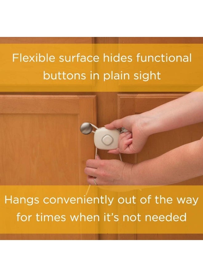 Safety 1st OutSmartâ„¢ Flex Lock, White, 4 Pack - Image 5