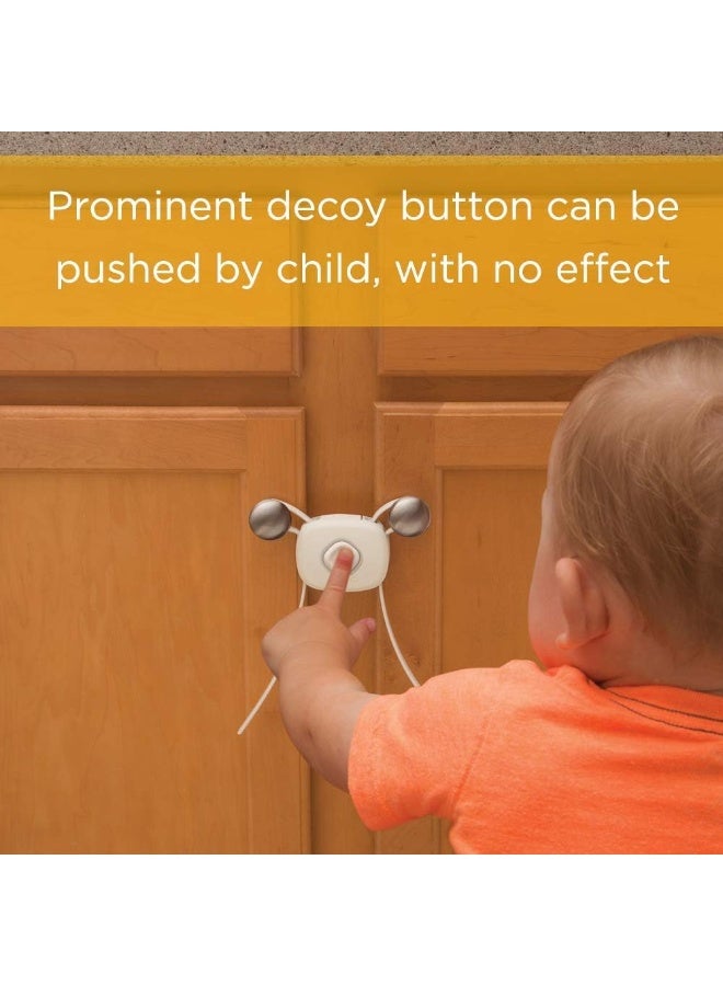 Safety 1st OutSmartâ„¢ Flex Lock, White, 4 Pack - Image 4