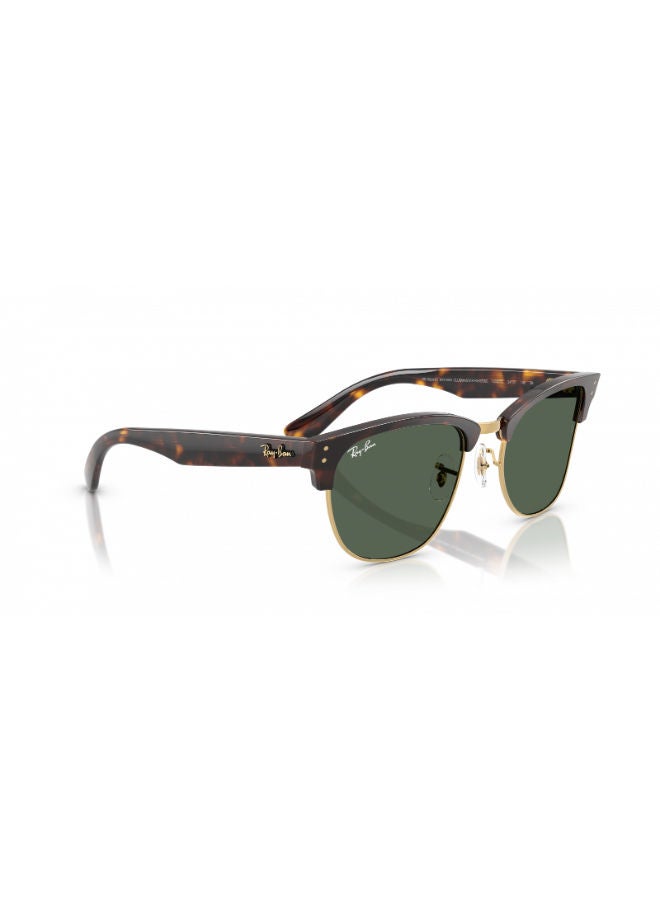 راي بان Men's Semi-Rimless Square Sunglasses 0RBR0504S - Image 3