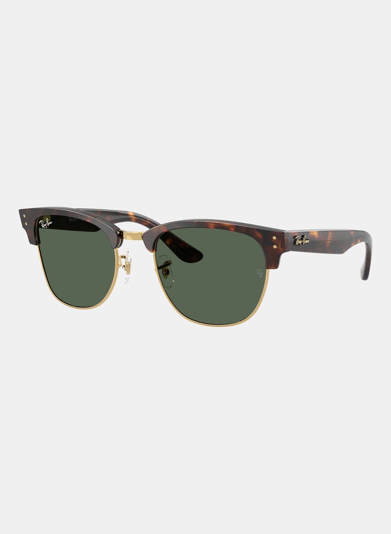 راي بان Men's Semi-Rimless Square Sunglasses 0RBR0504S - Image 2