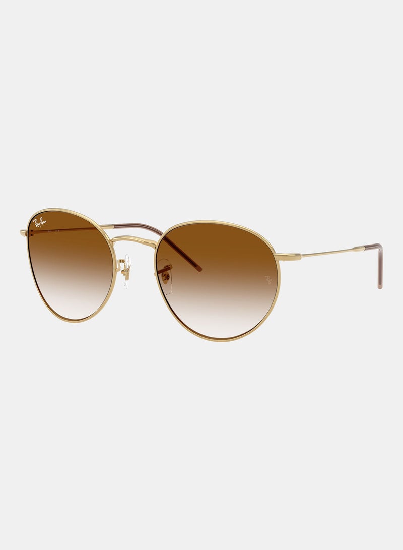 Ray-Ban Men's Full Rim Round Sunglasses R0103S, 53, 001, CB - Image 2