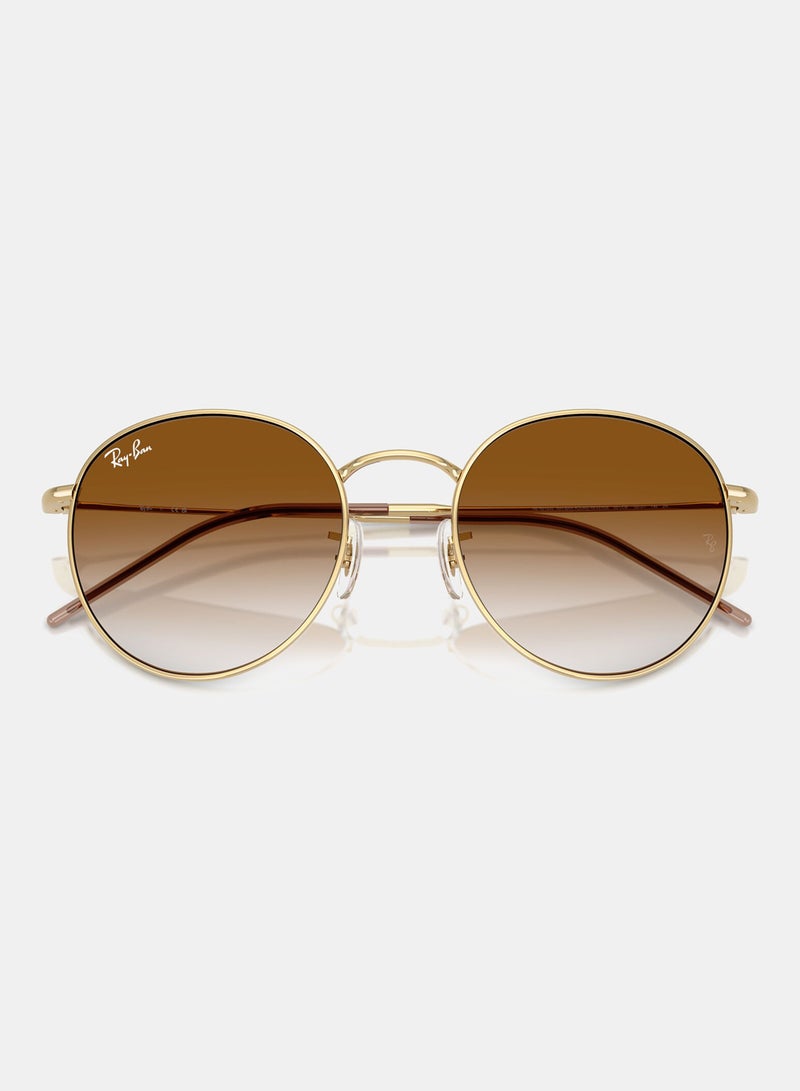 Ray-Ban Men's Full Rim Round Sunglasses R0103S, 53, 001, CB - Image 5