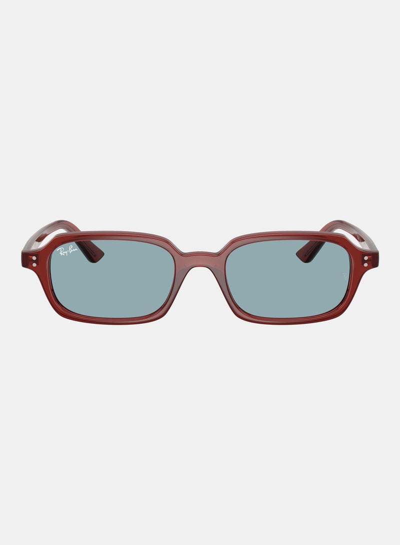 Ray-Ban Men's Full Rimmed Rectangular Sunglasses 0RB4455 - Image 1