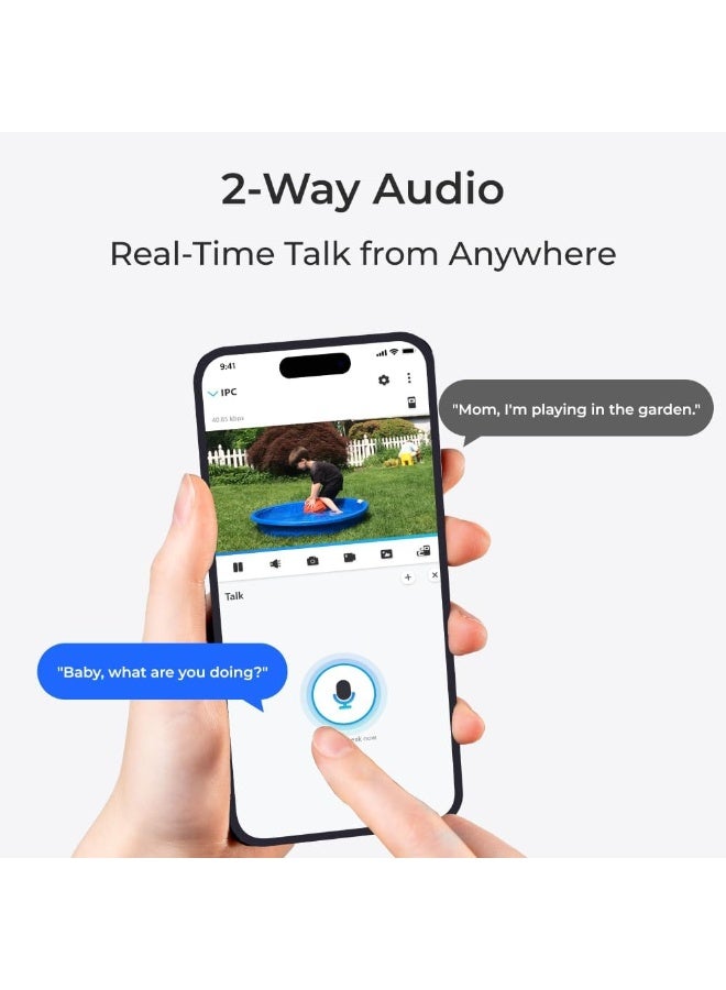 reolink P324 5MP PoE Dome Security Camera | Smart Human & Vehicle Detection, IP66 Waterproof, Night Vision, Outdoor/Indoor Surveillance, PTZ CCTV Camera - Image 4