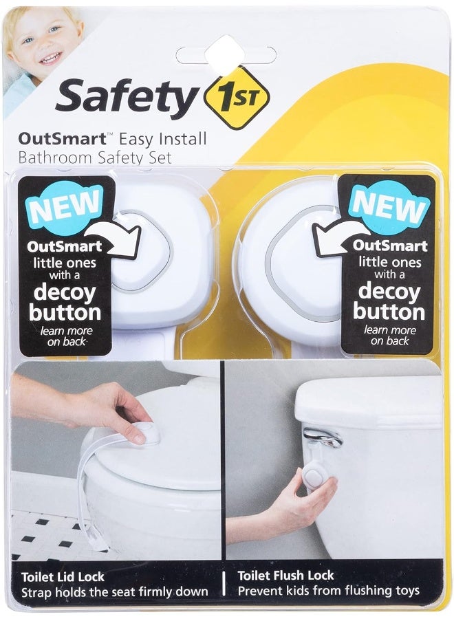 Safety 1st OutSmart Easy Install Bathroom Safety Set - Image 1