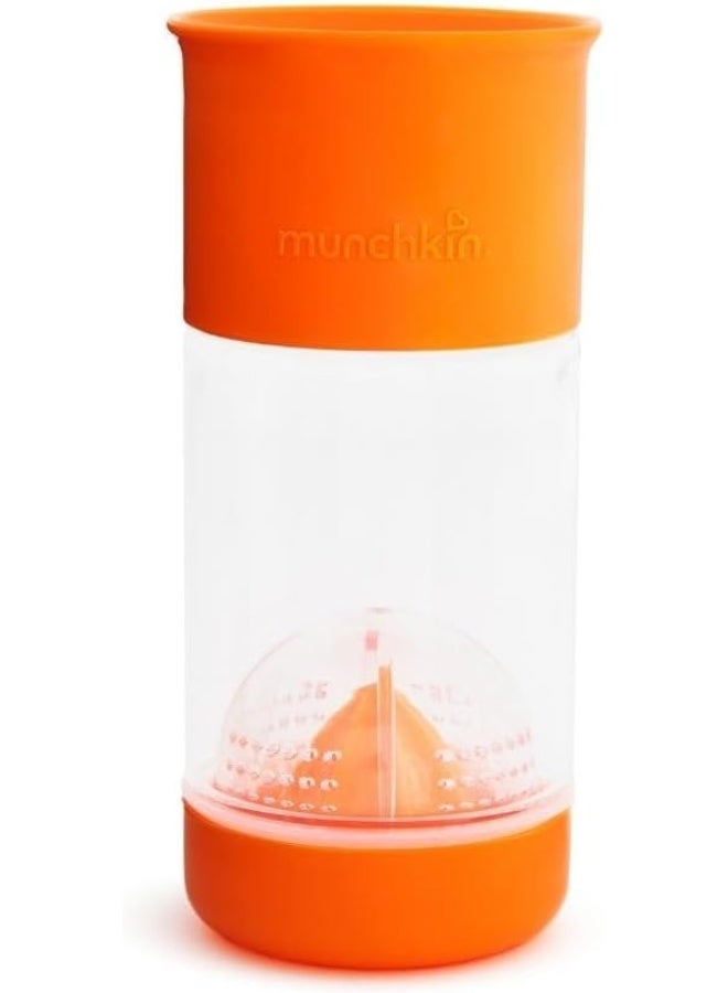 مونشكين Munchkin Miracle 360 Fruit Infuser Cup, 14oz, Orange - Image 1
