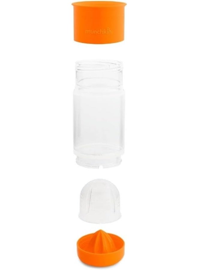 مونشكين Munchkin Miracle 360 Fruit Infuser Cup, 14oz, Orange - Image 5