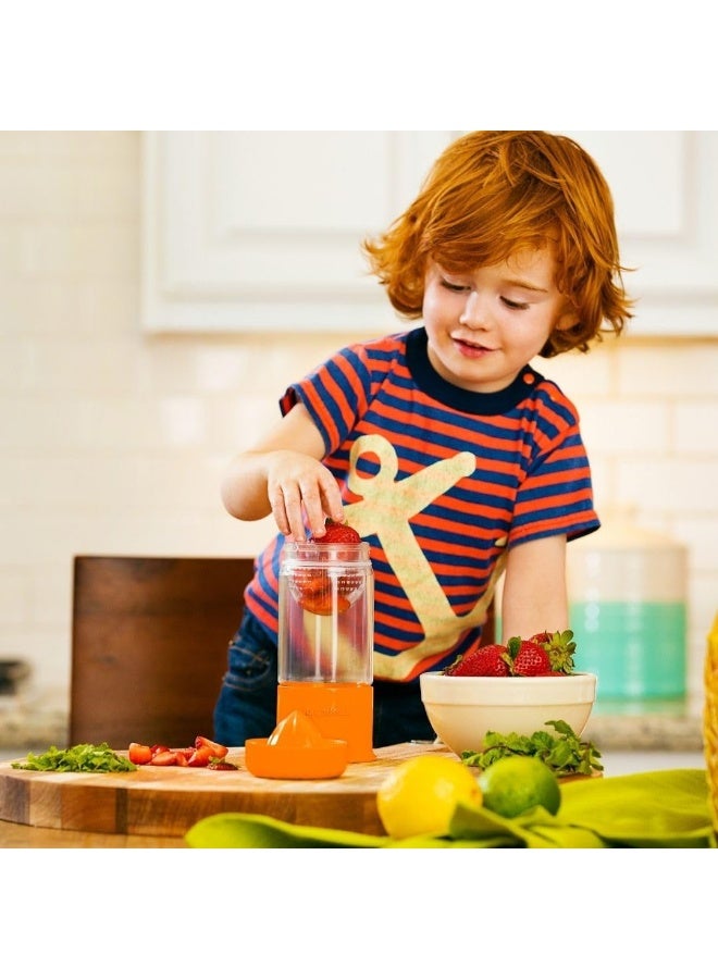 مونشكين Munchkin Miracle 360 Fruit Infuser Cup, 14oz, Orange - Image 3