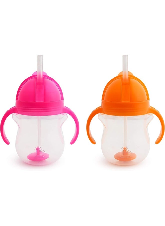 مونشكين MunchkinÂ® Happy Snacker Snack Catcher and Toddler Weighted Straw Sippy Cup Set - Image 4