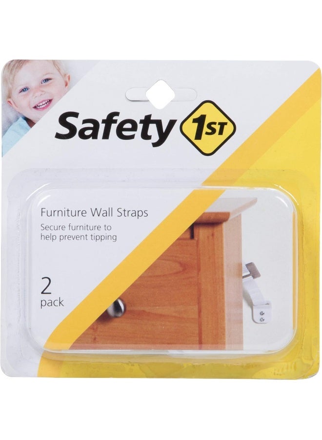 Safety 1st Furniture Wall Straps (2 pack)