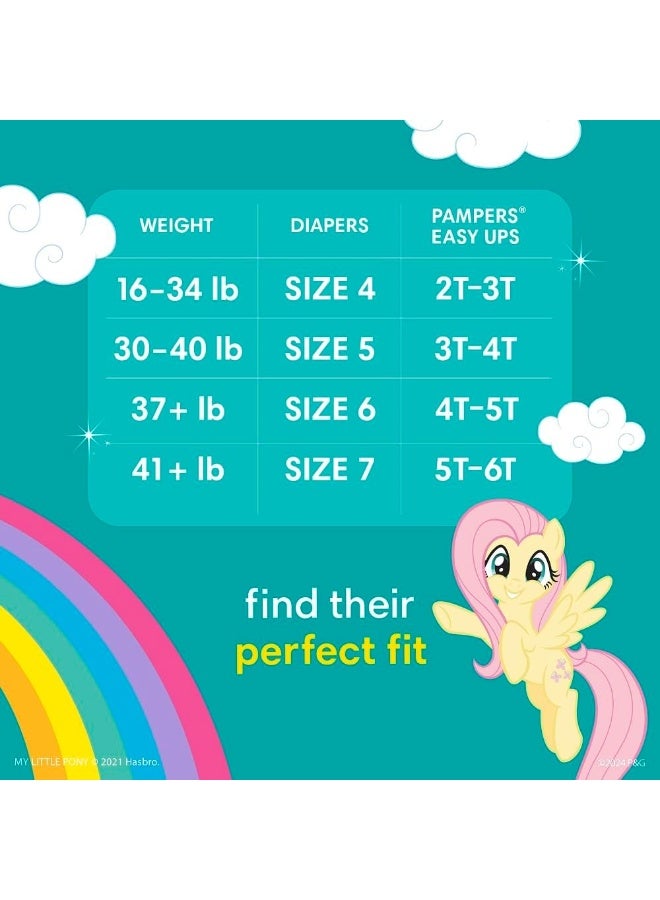 بامبرز حفاضات بامبرز سهلة الارتداء للتدريب للفتيات مقاس 5 3T-4T 22 قطعة - Image 4