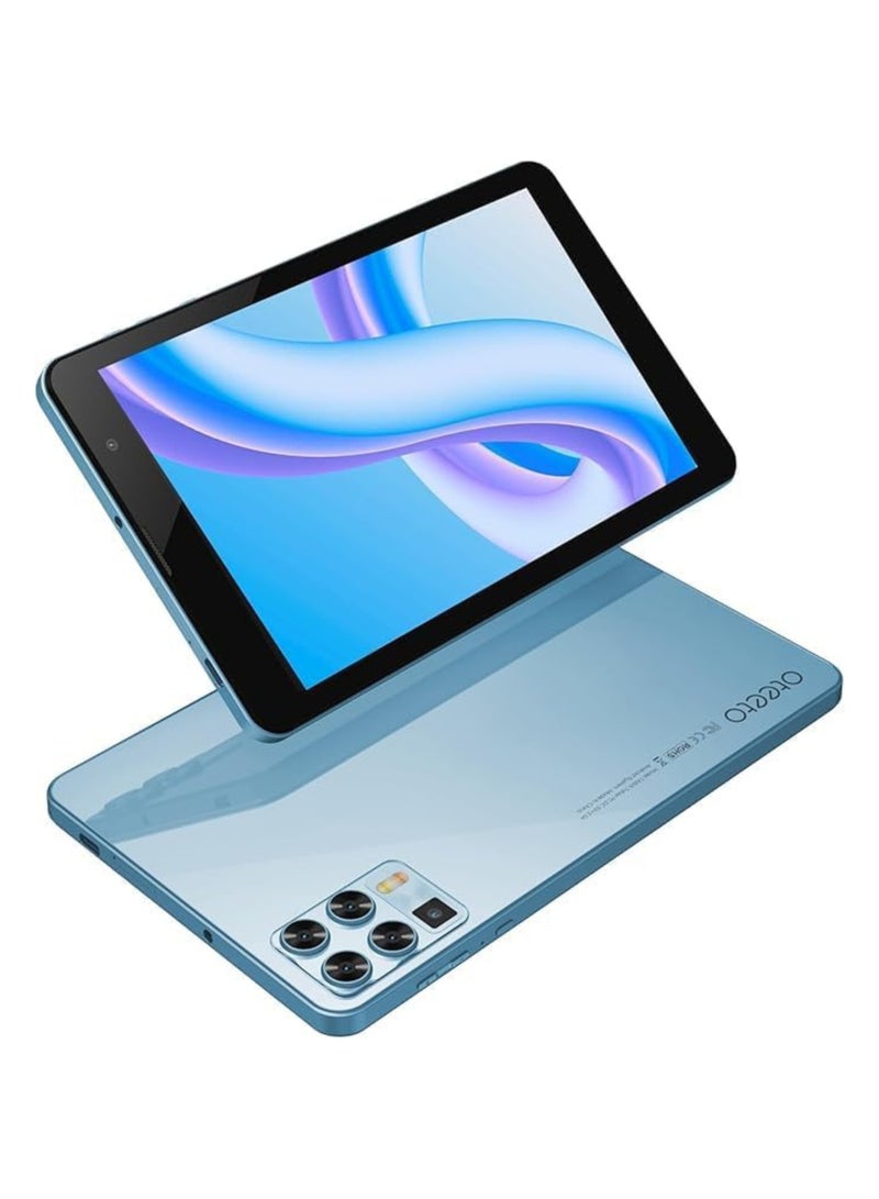 أوتيتو Tab 8 5G Android Tablet PC – 8-Inch HD Display, 8GB RAM 256GB ROM, Octa-Core Processor, Dual Camera, 5000mAh Battery, Wi-Fi + SIM Support, Bluetooth, Type-C Fast Charging, with Keyboard – Ideal for Study, Office, and Entertainment - Sky Blue - Image 5