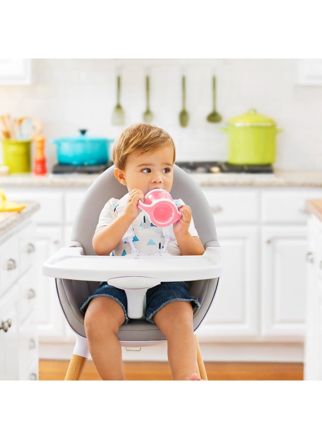 مونشكين Munchkin® Gentle™ Transition Sippy Trainer Cup, 4 Ounce, Pink - Image 5