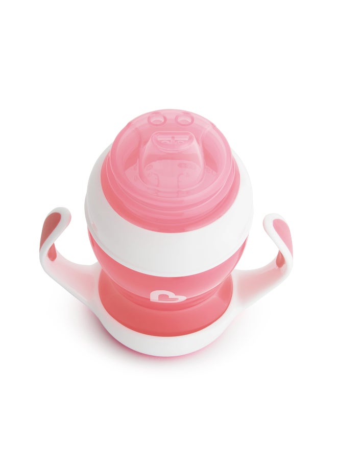 مونشكين Munchkin® Gentle™ Transition Sippy Trainer Cup, 4 Ounce, Pink - Image 2