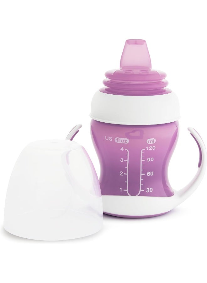 مونشكين كوب تدريب الشرب الانتقالي اللطيف من مانشكن®، 4 أونصات، عبوة 2، بنفسجي - Image 5