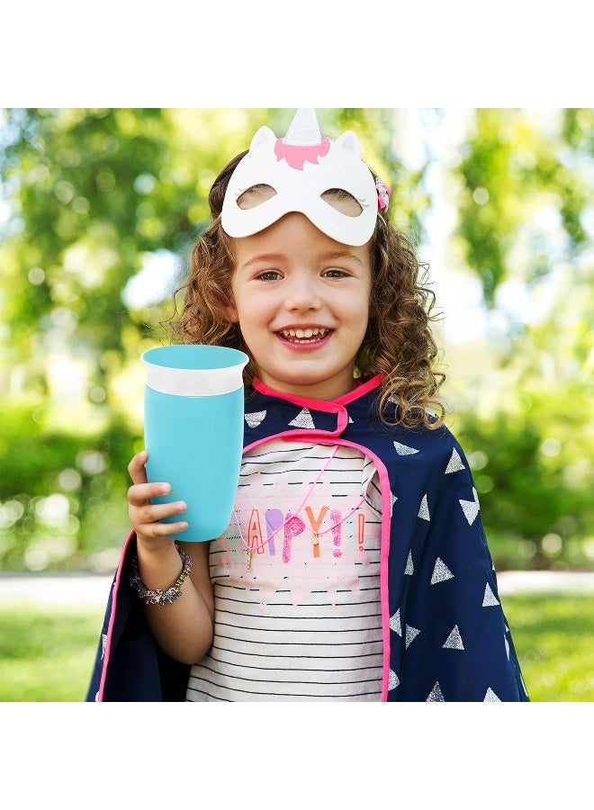 مونشكين Munchkin Miracle 360 Sippy Cup, Green/Blue, 10 Oz, 2 Count - Image 3