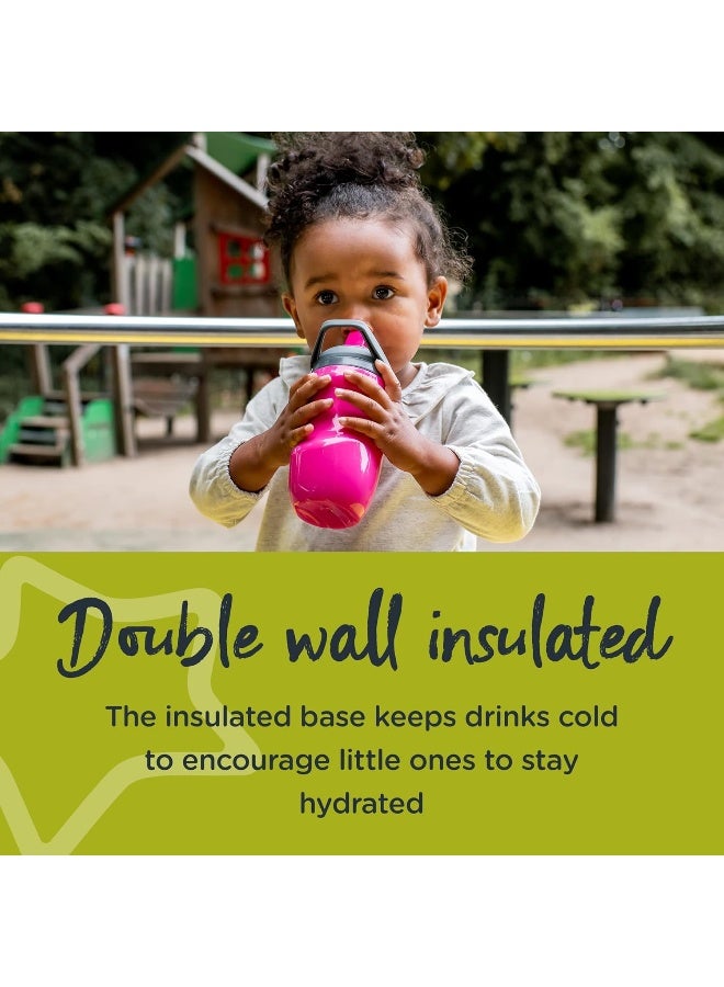 تومي تيبي كوب تومى تيبى المعزول مع قشة للأطفال – 12+ شهر، 1 حزمة، وردي 549358 - Image 5