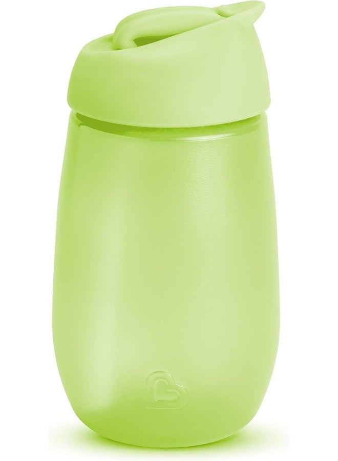 مونشكين كوب شرب للأطفال من مانشكن® سهل التنظيف™ مع قشة سهلة التنظيف، 10 أونصات، عبوة من 2، أزرق/أخضر - Image 2