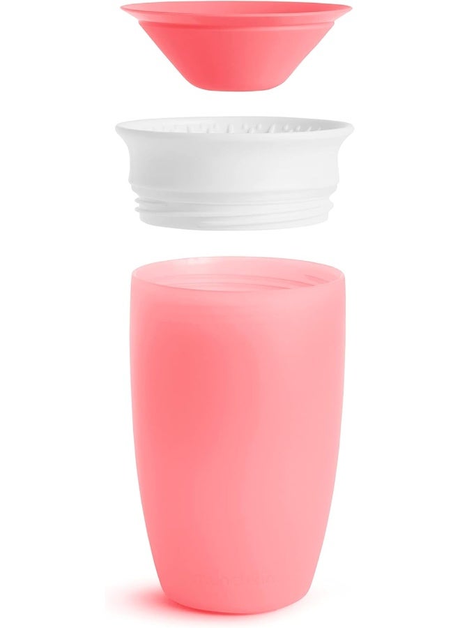 مونشكين Munchkin 10Oz MiracleÂ® 360Â° Sippy Cup - 2Pk (Pink/Purple) - Image 5