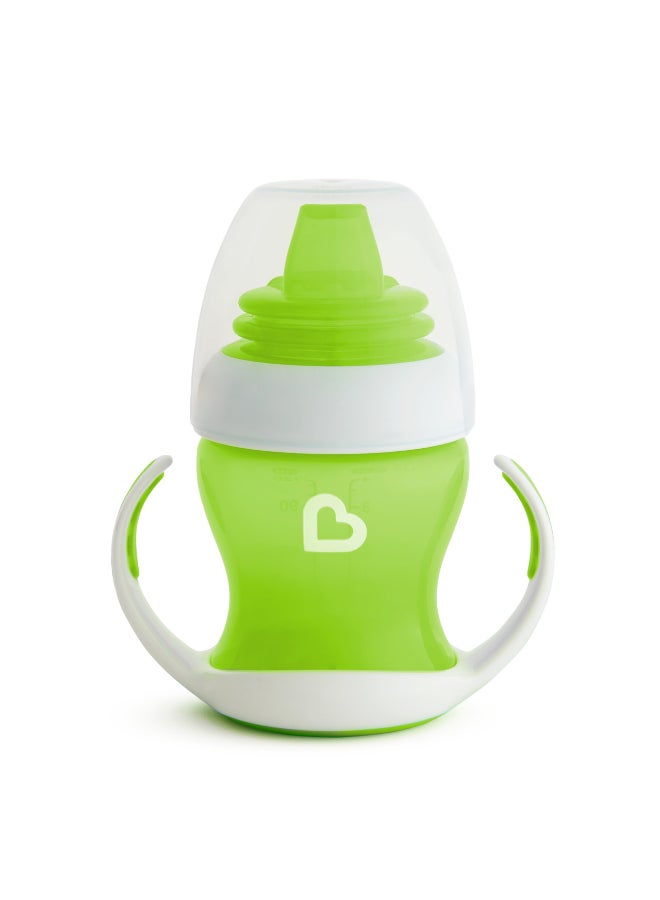 مونشكين كوب تدريب الشرب الانتقالي اللطيف من مانشكن®، 4 أونصات، أخضر - Image 1