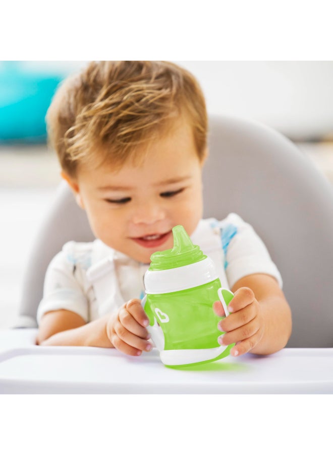 مونشكين كوب تدريب الشرب الانتقالي اللطيف من مانشكن®، 4 أونصات، أخضر - Image 4