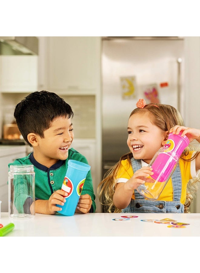 مونشكين MunchkinÂ® MiracleÂ® 360 Insulated Sippy Cup, Includes Stickers to Customize Cup, 9 Ounce, Blue - Image 3