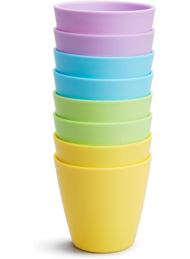 مونشكين Munchkin® Multi™ Open Training Toddler Cups, 8 Ounce, 8 Pack - Image 4