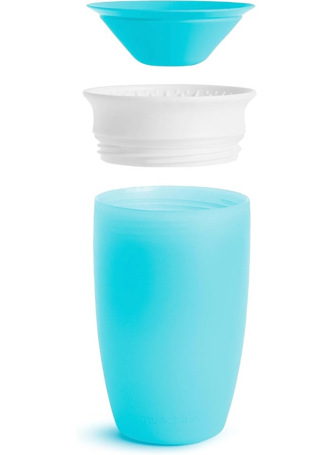 مونشكين MunchkinÂ® MiracleÂ® 360 Toddler Sippy Cup, Blue/Purple, 10 Oz, 2 Count - Image 4