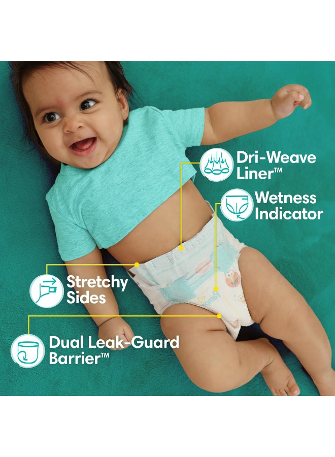Pampers Diapers - Baby Dry - Size 5, 164 Count, Absorbent Disposable Infant Diaper (Packaging May Vary) - Image 3
