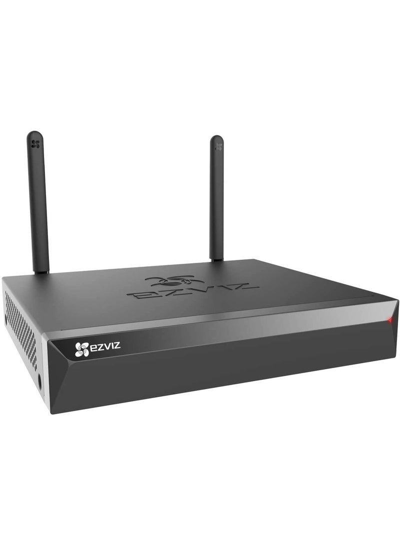 إيزفيز EZVIZ X5S-4W Wireless NVR | Connect Upto 4 1080p Wi-Fi Camera | VGA & HDMI Output to View Live or Recording | Wi-Fi Signal Upto 300ft/100m | Upto 8TB Storage | Third Party Compatibility - Image 3