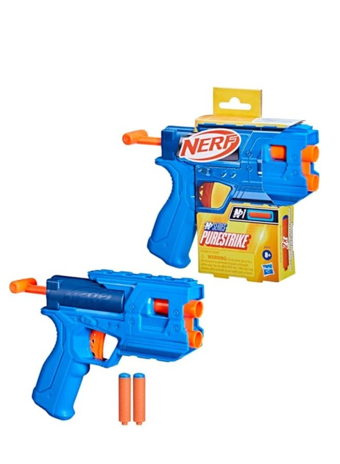 NERF N Series Purestrike Blaster, 2 Official N1 Darts Compatible Only with N1 Blasters, Pull Back Priming, Children's Presents, Ages 8+ - Image 3