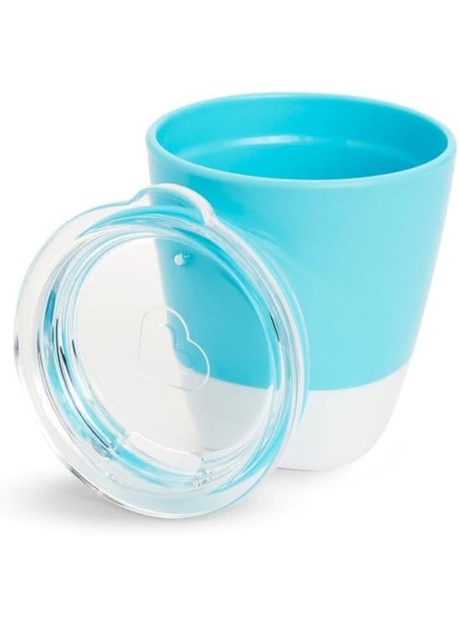 مونشكين Munchkin® Splash™ Open Toddler Cup with Training Lid, 7 Ounce, Blue - Image 2